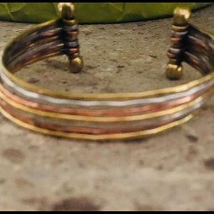 Awesome tri colored metal BRACELET 🎉